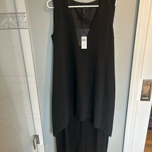 Classic Black BCBG -Neck Sleeveless Dress NWT